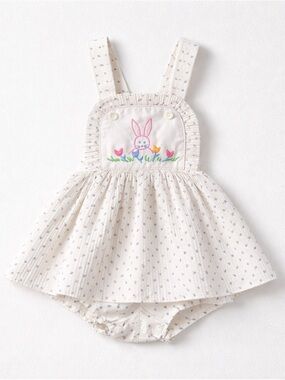 Mini Togs Lavender Floral Easter Dress | Size 12M